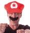 Moustache Mario noire
