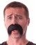 Moustache Kéké (pr YMCA), noire
