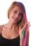 Party Pro 86239, Mèche de cheveux à clipser, rose néon