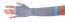 Party Pro 86502904, gants mitaines longues fluo bleu