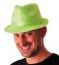 Party Pro 865090618, Chapeau borsalino sequin Néon, Vert