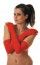Party Pro 86529, Gants longs 56 cm rouges, adulte