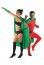 Party Pro 8655202, Set Super Héros adulte, vert