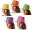 Party Pro 8656, Chapeau haut de forme paillette fluo (par 1)