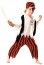 Party Pro 8728879079, Costume Moussaillon Pirate, 7-9 ans