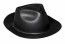 Party Pro 873024, Chapeau al capone en eva, Noir