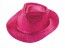 Chapeau borsalino paillette fuchsia