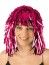 Perruque disco Rose