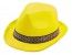 Party Pro 87336, Chapeau borsalino polyester Jaune
