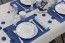 Chemin de table Airlaid voie sèche luxe prédécoupé (en Sets de table), Bleu Roy
