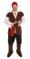 P'TIT Clown re89124 - Costume adulte luxe pirate veste sans manches, S/M