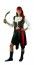 P'TIT Clown re89235 - Costume adulte luxe pirate femme jupe, S/M