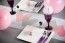 Sachet de 8 ballons latex 23cm unis, Rose