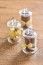 SANTEX 4651-0, Lot de 20 mini bonbonnières plexi