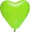 Lot de 8 ballons COEUR 35cm, Vert tilleul