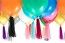 Kit de 6 Ballons Pompons ® blanc/FUCHSIA