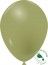 Lot 100 MINI ballons 15 cm opaques vert Sauge