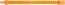 Party Pro 333153, Bracelet zip orange