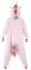 Chaks C1104M, Combinaison kigurumi Licorne ROSE taille M adulte