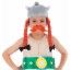 Chaks C4205, Casque Obélix tissu avec nattes, enfant