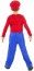 Chaks C4354104, Déguisement Plombier Rouge enfant 104cm, 3-4 ans
