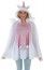 Chaks C4556, Poncho Licorne adulte