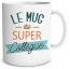 Mug Super Collègue bleu