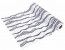 Chemin de table VAGUES en toile 4m