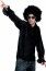 Party Pro 8653150XL, Chemise disco noire XL, adulte