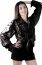 Party Pro 8653150XL, Chemise disco noire XL, adulte