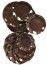 Paquet de 10 assiettes 21cm Chocolat