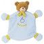 Ours doudou bleu 23cm, Nounours