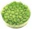 Boite ronde 150g dragées mini-coeur au choco - VERT Tilleul brillant