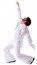 Déguisement Saturday disco Blanc LUXE adulte