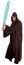 Cape luxe Knight 180cm adulte, Marron