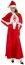 Déguisement Mère Noël luxe Robe Longue avec Mitaines adulte, taille S