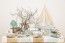 Chaks 80147, Petit coffre marin en bois blanchi/ciel rectangle 6,5cm
