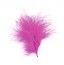 Sachet de 20 plumes fuchsia