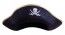 P'TIT Clown re24700 - Chapeau feutre Pirate noir galon or, enfant