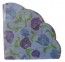 DESTOCKAGE, Sachet de 20 sous-assiettes ronds bleu/lilas 34 cm