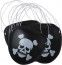 Party Pro 33329, Sachet de 6 caches oeil pirate en plastique