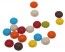 Dragées Confettis chocolat multicolores brillants 90g en tubo plexi