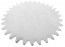 Sachet de 50 tulles cristal, Blanc