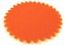 Sachet de 50 tulles cristal orange