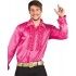 Chemise adulte disco Rose - taille XL