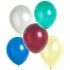 Grand sachet 100 ballons nacrés, 30 cm, multicolores