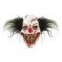 P'TIT Clown re17371, Masque adulte Clown Squelette avec cheveux noirs, en mousse