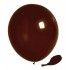 Sachet de 25 BALLONS Opaques 25cm, Chocolat 25cm