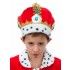 Chaks 10 250411, Couronne Roi / Empereur en velours rouge/or, Enfant
