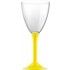 20 verres, pied JAUNE